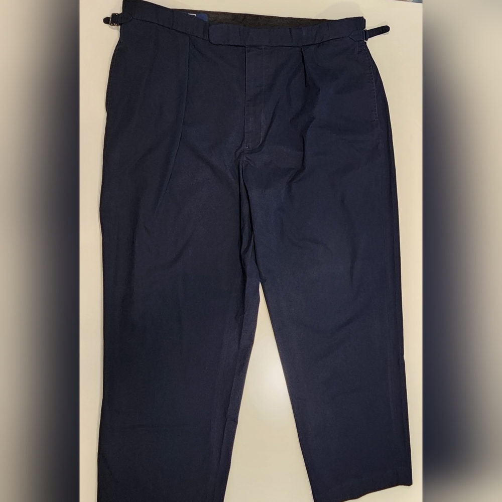 Polo Ralph Lauren Mens Relaxed Fit Twill Officer's Pant‎ 42 x 30 Navy